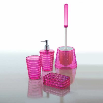 Complementos para Baño Galdy Fucsia hogarami