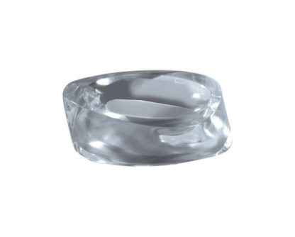 Jabonera Twist Plata hogarami