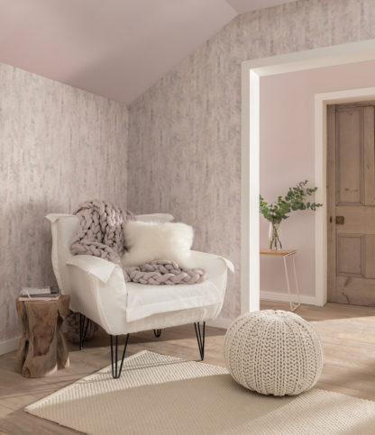 Papel Pintado Cocoon hogarami 902602 mother of pearl pastel roomset
