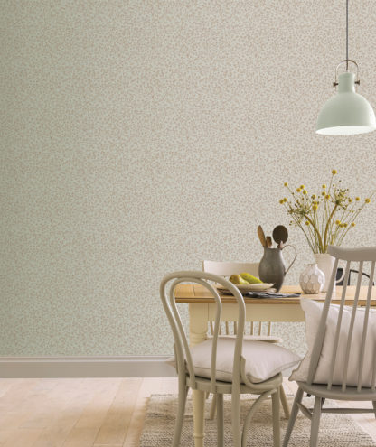 Papel Pintado Cocoon hogarami 902604 catkin sage green roomset