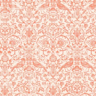 Papel Pintado Heritage Pajaros Naranja 1330_5179 en hogarami.es